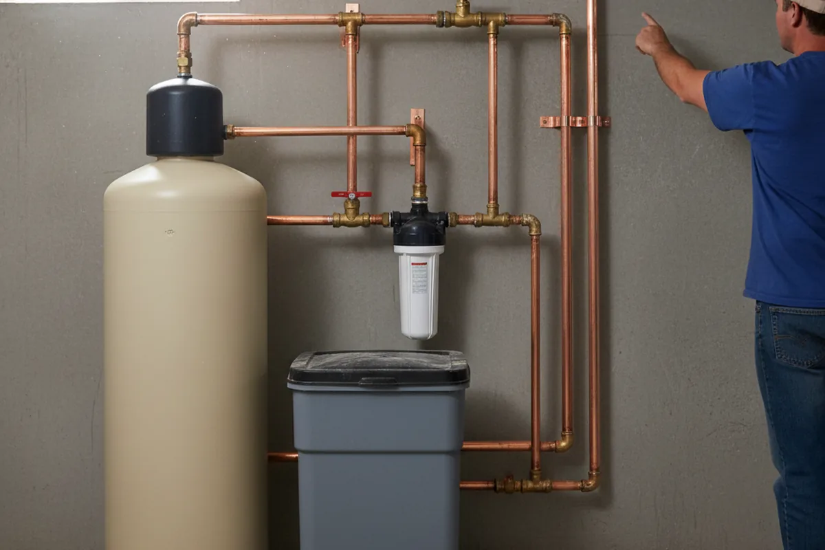 Whole-house water treatment system installed in Cabot